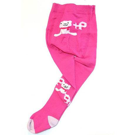 Bébi harisnyanadrág - 2 pár/csomag - rózsaszín, pink, lila - vegyes mintákkal Bébi harisnyanadrág - 2 pár/csomag - rózsaszín, pink, lila - vegyes mintákkal